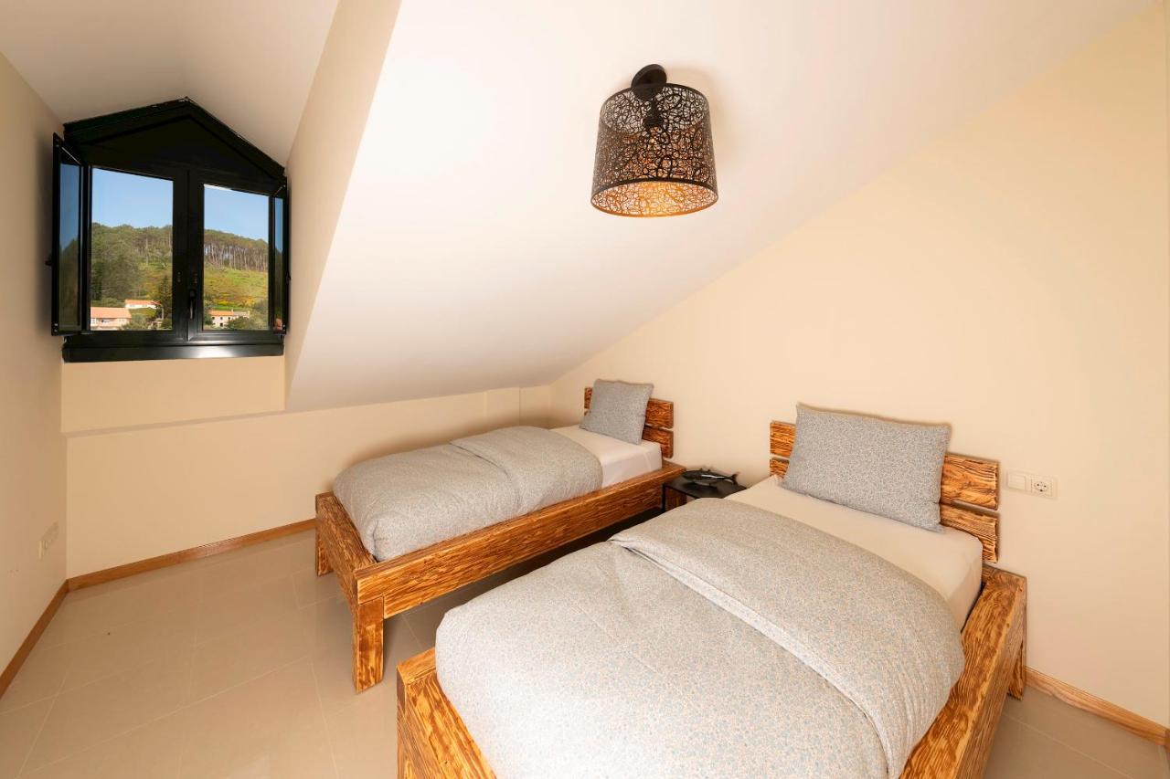 Apartamento Lura De Fisterra Playa De Langosteira En Finisterre Con Vistas Al Mar San Martín de Arriba Екстериор снимка